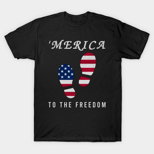 Independence day 4th of july T-Shirt by moslemme.id